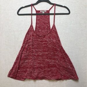 American Eagle Outfitters Knit Red Tank Top L